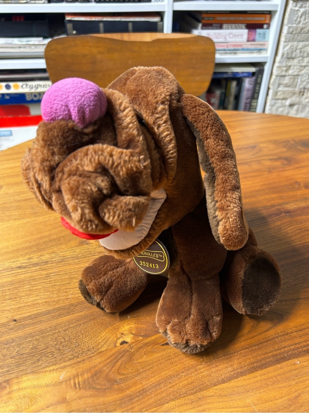 Ganz Bros Heritage vintage 1984 Wrinkles dog plush toy